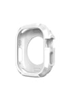 Watch Ultra 49mm Silikon TPU Kasa Koruyucu NVTH Watch Gard 17 - Beyaz