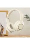 Zore DR-58 Ayarlanabilir ve Katlanabilir Kulak Üstü Bluetooth Kulaklık - Krem