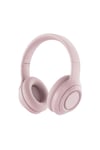 Zore DR-58 Ayarlanabilir ve Katlanabilir Kulak Üstü Bluetooth Kulaklık - Pembe