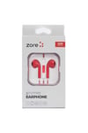 Zore EP6 Süper Seri 3.5mm Kulaklık - Kırmızı