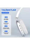 Zore P9 Hi-Fi Ses Kalitesi Ayarlanabilir ve Katlanabilir Kulak Üstü Bluetooth Kulaklık - Yeşil