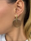 Gemma Twin Grey Earrings