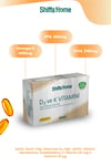 Shiffa Home D3 Ve K Vitamini 1300 mg 30 Kapsül