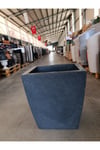100 Litre Dikdörtgen Fiberglas Saksı