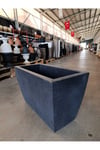 120 Litre Uzun Dikdörtgen Fiberglas Saksı