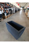 120 Litre Uzun Dikdörtgen Fiberglas Saksı