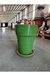 20-25 Litre Tabaklı Dekoratif Toprak Saksı