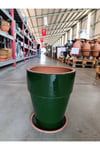 20-25 Litre Tabaklı Dekoratif Toprak Saksı