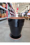 20-25 Litre Tabaklı Uzun Dekoratif Toprak Saksı
