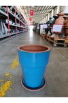 20-25 Litre Uzun Dekoratif Toprak Saksı