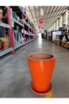 20-25 Litre Uzun Dekoratif Toprak Saksı
