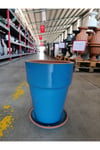 20-25 Litre Uzun Dekoratif Toprak Saksı