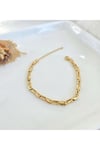 316L 1.Sınıf Çelik Unisex Gold Bileklik