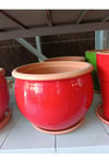 40-50 Litre Tabaklı Bombeli Toprak Saksı