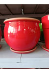 40-50 Litre Tabaklı Bombeli Toprak Saksı