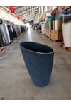 65 Litre Dizayn Açılı Fiberglas Saksı