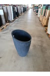 65 Litre Dizayn Açılı Fiberglas Saksı