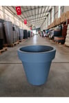 75 Litre Çift Katmanlı Su Hazneli Sert Plastik Fulya Saksı