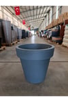 75 Litre Çift Katmanlı Su Hazneli Sert Plastik Fulya Saksı