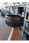 Antik Arena Taş Saksı 21*11 cm ve Para Çiçeği