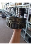 Antik Arena Taş Saksı 21*11 cm ve Para Çiçeği
