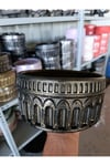 Antik Arena Taş Saksı 21*11 cm ve Para Çiçeği