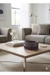 Benzersiz Roma Tasarım Modern Ve Şık Gümüş Detaylı Mor Renk Kolezyum Taş Saksı 21*10 (Çiçeksizdir)