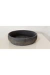 Beton Aranjman ve Bonsai Saksısı Ağız Çap 25-30 cm çap Antrasit Gold