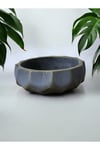 Brezilya Dizayn Taş Bonsai Aranjman ve Orkide Saksısı 01a