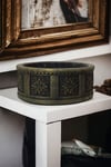 Çiçek Desenli Beton Bonsai ve aranjman Saksısı -+30 cm 01u