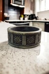 Çiçek Desenli Beton Bonsai ve aranjman Saksısı -+30 cksaaltcöes