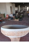 DEKORATİF TAŞ SAKSI BETON 2 NO. (ARAJMAN SAKSISI)