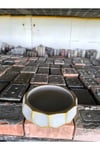 Geometrik dizayn Gold gri beton saksı