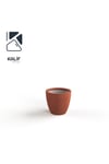 Hafif Beton Saksı (terrazo) Indra (s) 28x25 Kırmızı