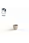 Hafif Beton Saksı (terrazo) Indra (xs) 21x19 Krem