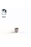 Hafif Beton Saksı (terrazo) Indra (xxs) 17x16 Gri