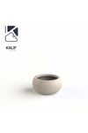 Hafif Beton Saksı (terrazo) Pan (m) 36x20 Krem
