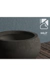 Hafif Beton Saksı (terrazo) Pan (s) 22x15 Krem