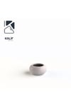 Hafif Beton Saksı (terrazo) Pan (s) 22x15 Beyaz