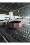 Kare Desen Beton Aranjman, Orkide ve Bonsai Saksısı 08
