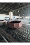 Kare Desen Beton Aranjman, Orkide ve Bonsai Saksısı 08