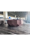 Kare Desen Beton Aranjman, Orkide ve Bonsai Saksısı 08