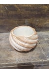 Padişah kavuğu şekilli taş saksı 12cm çap 12cm yükseklik
