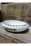 Sweet Home yazılı taş saksı 27x21 cm çap 10cm yükseklik
