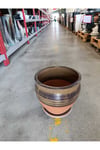 Tabaklı 50 Litre Dekoratif Taş Saksı