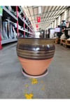 Tabaklı 50 Litre Dekoratif Taş Saksı