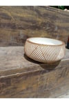 Zoro dizayn taş saksı 20cm çap 10cm yükseklik