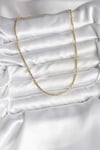 14K Gold Renk Kaplama İnce Zincir Model CM Kadın Kolye