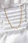 14K Gold Renk Kaplama Plaka Ezme Model Zincirli CM Kadın Kolye