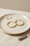 316L Çelik Gold Renk 28 mm Halka Küpe